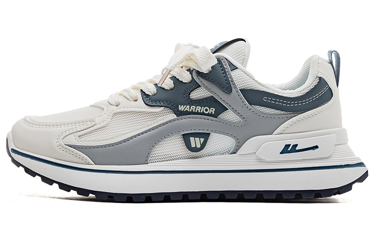 WARRIOR Скользоустойчивые дышащие низкие повседневные туфли для мужчин с эффектом увеличения роста бело-сине-серые, цвет White Blue Gray
WARRIOR Скользоустойчивые дышащие низкие повседневные туфли для мужчин с эффектом увеличения роста бело-сине-серые, цвет White Blue Gray