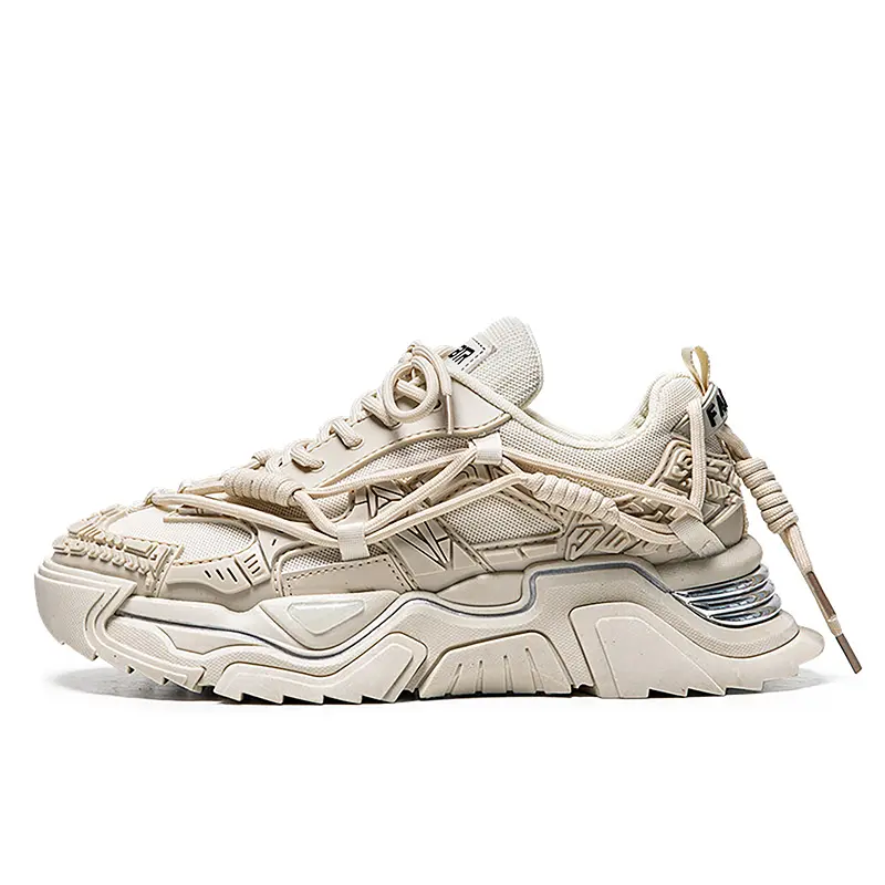 Низкие, массивные, нескользящие кроссовки для мужчин BTR, Black 
Низкие, массивные, нескользящие кроссовки для мужчин BTR, Black