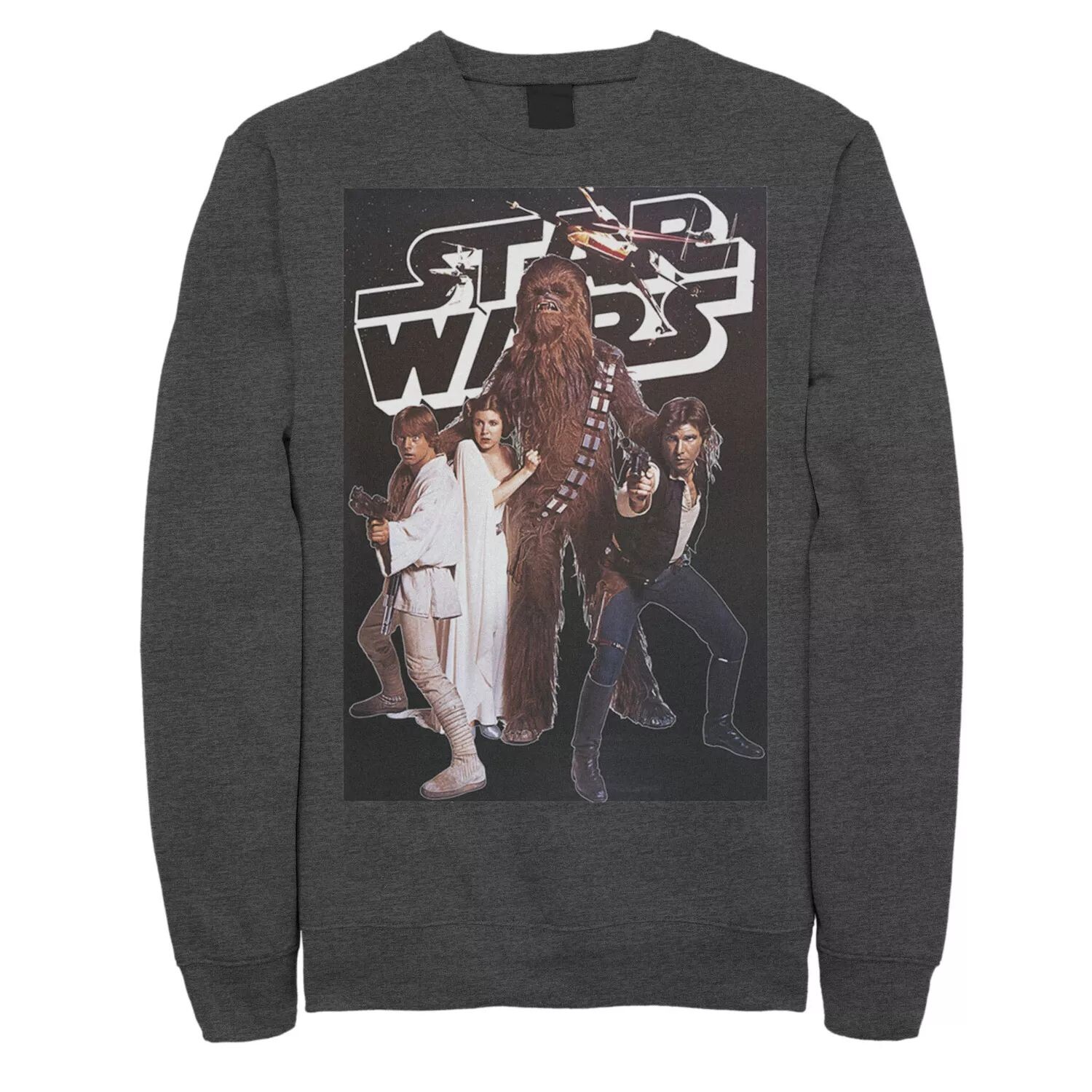 Мужской винтажный свитшот с плакатом «Звездные войны» Licensed Character
Мужской винтажный свитшот с плакатом «Звездные войны» Licensed Character