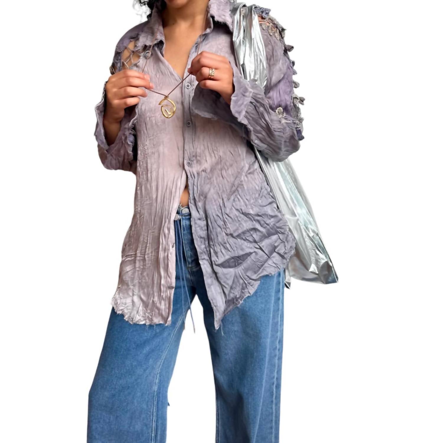 Вечерняя рубашка с апельсиновой коркой, связанная крючком в Civil Twilight Luna Del Pinal
Вечерняя рубашка с апельсиновой коркой, связанная крючком в Civil Twilight Luna Del Pinal