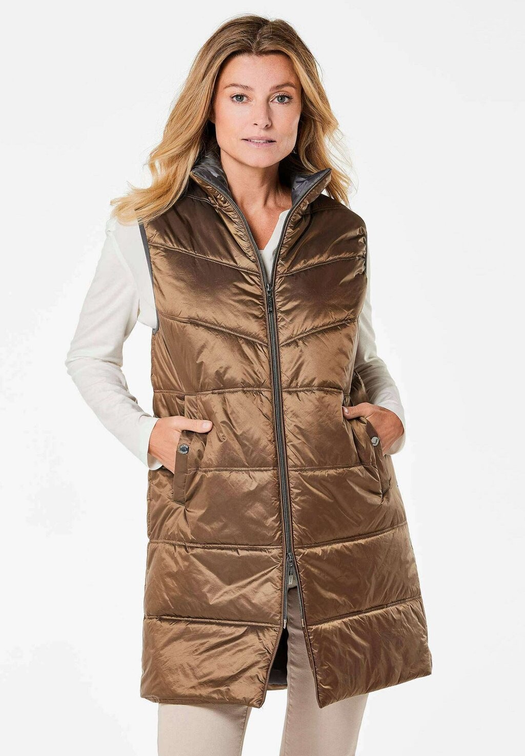 Жилет GOLDNER, коричневый
Жилет GOLDNER, коричневый