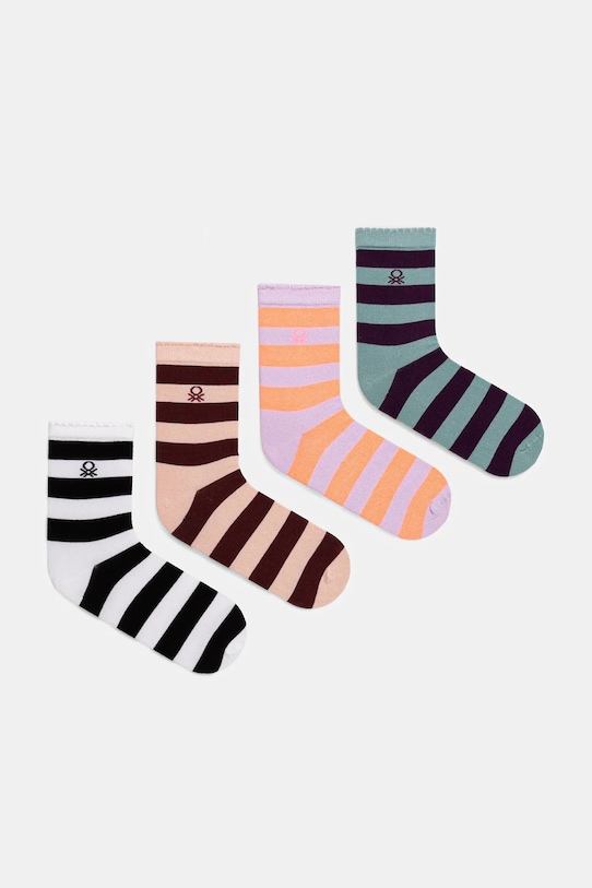 4 пары детских носков United Colors Of Benetton, белый
4 пары детских носков United Colors Of Benetton, белый