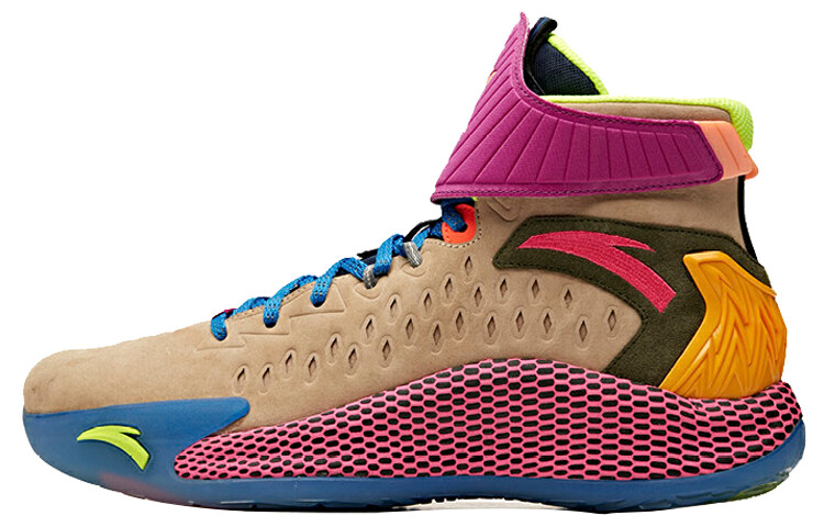 Баскетбольные кроссовки KT5 мужские с высоким верхом, пыльно-серые / холодно-серые / флуоресцентно-зеленые / фиолетовые Anta
Баскетбольные кроссовки KT5 мужские с высоким верхом, пыльно-серые / холодно-серые / флуоресцентно-зеленые / фиолетовые Anta