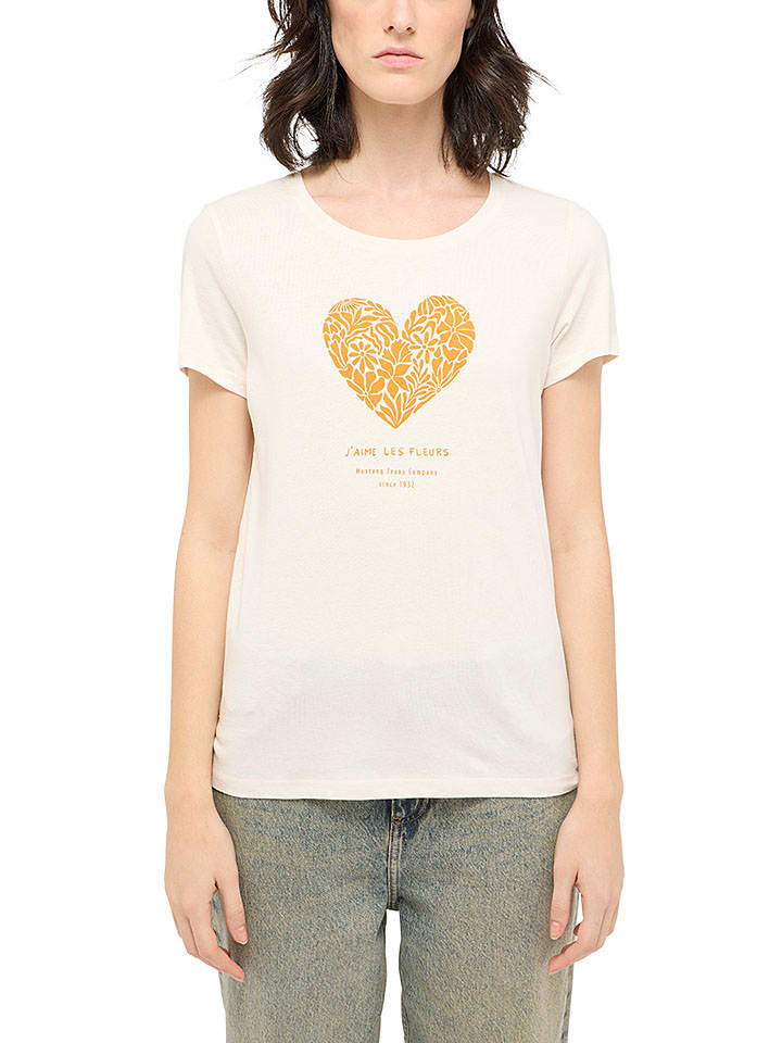 Футболка Mustang, кремовый
Футболка Mustang, кремовый