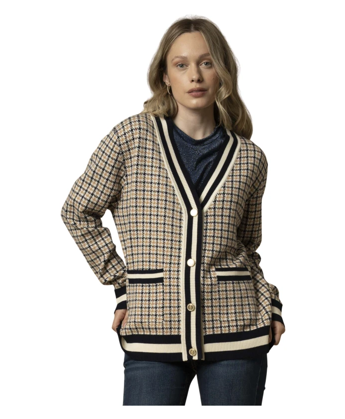 Стильная клетчатая толстовка на пуговицах Kocca, мультиколор
Стильная клетчатая толстовка на пуговицах Kocca, мультиколор