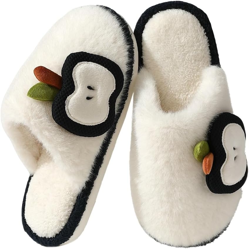 Милые пушистые тапочки в виде яблока для женщин и мужчин, теплые зимние тапочки с флисовой подкладкой, домашняя обувь для улицы и дома Yafirgeer, черный
Милые пушистые тапочки в виде яблока для женщин и мужчин, теплые зимние тапочки с флисовой подкладкой, домашняя обувь для улицы и дома Yafirgeer, черный