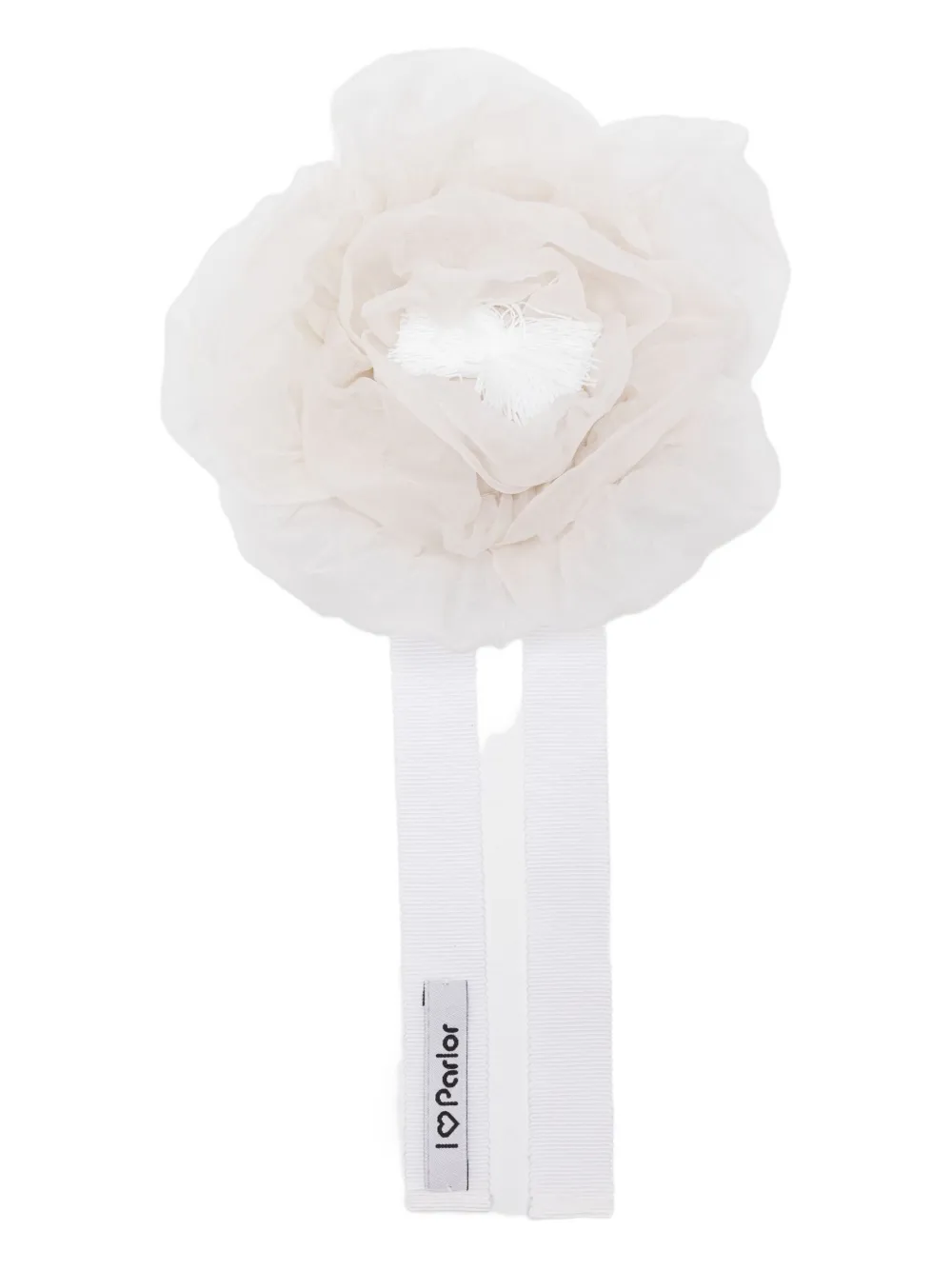 Ожерелье-чокер с цветочными деталями Parlor, белый