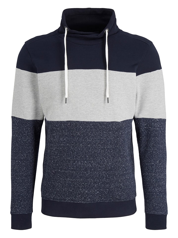 Tom Tailor Толстовка серого/темно-синего цвета
Tom Tailor Толстовка серого/темно-синего цвета