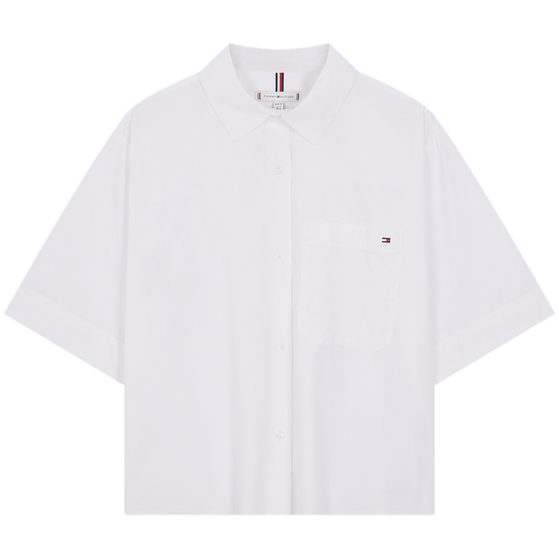 Рубашка с коротким рукавом и карманом Tommy Hilfiger, белый
Рубашка с коротким рукавом и карманом Tommy Hilfiger, белый