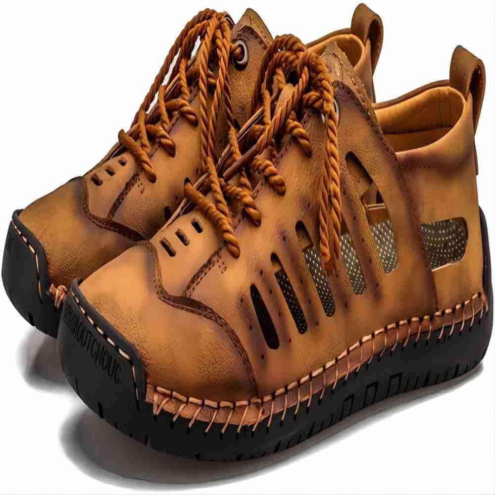 Мужские сандалии летние повседневные из кожи, дышащие, закрытые носки, противоскользящие, регулируемые, пляжные, рыбацкие, походные, тапочки Asifn, коричневый
Мужские сандалии летние повседневные из кожи, дышащие, закрытые носки, противоскользящие, регулируемые, пляжные, рыбацкие, походные, тапочки Asifn, коричневый