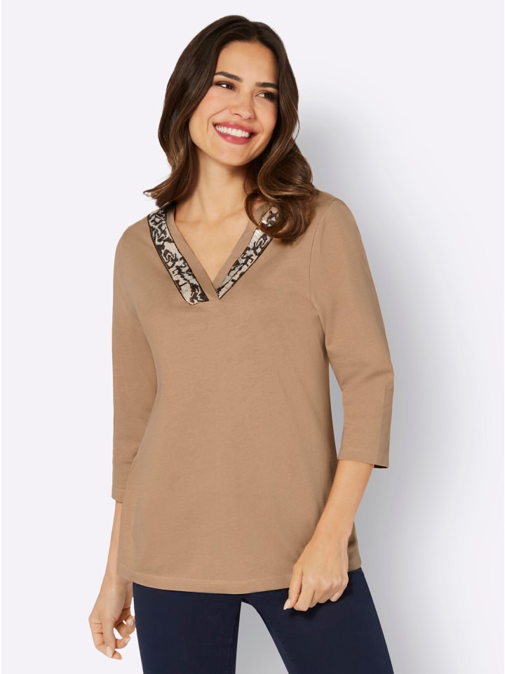 Футболка Sieh an!, кэмел
Футболка Sieh an!, кэмел