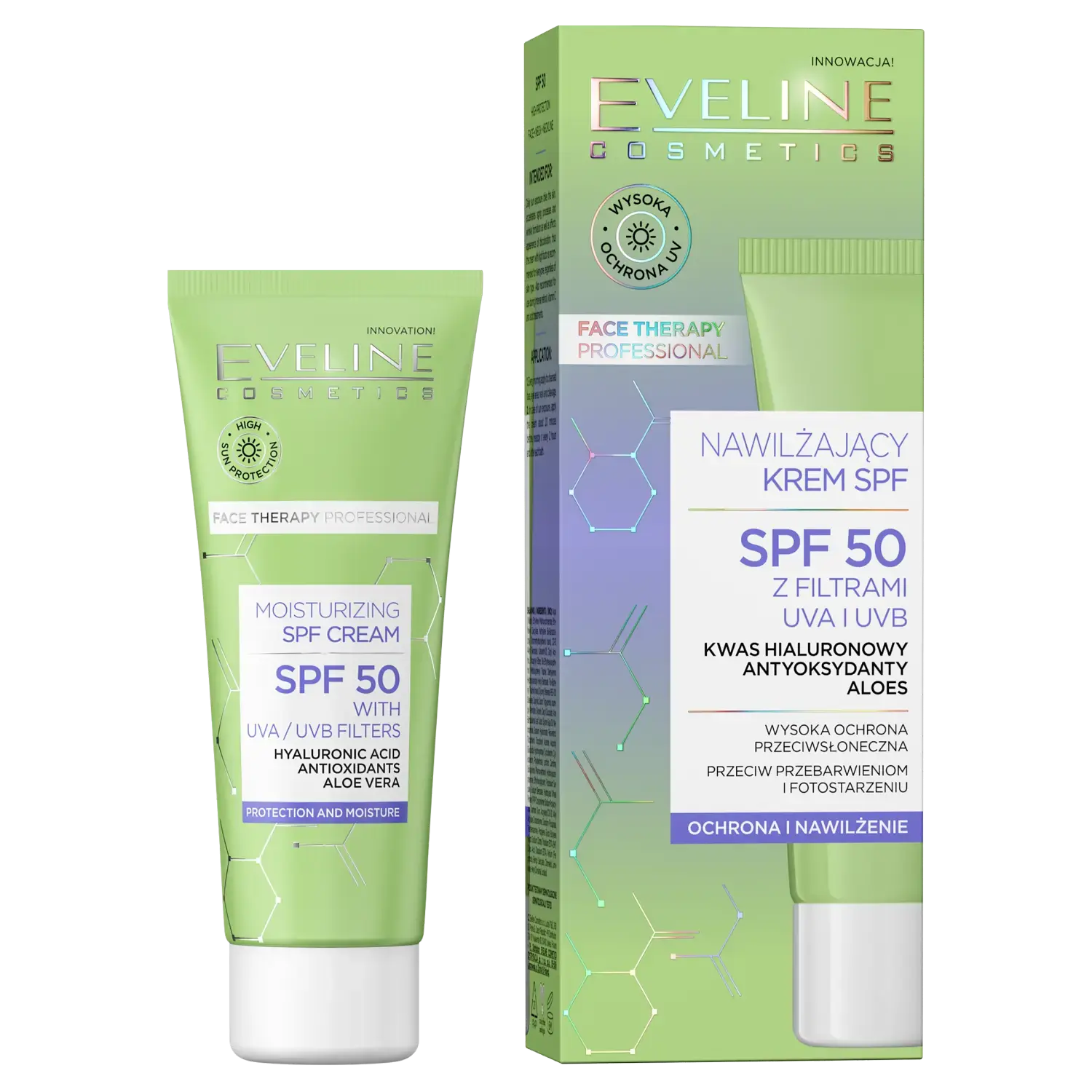 Увлажняющий крем для лица с spf50 Eveline Cosmetics, 30 мл
Увлажняющий крем для лица с spf50 Eveline Cosmetics, 30 мл