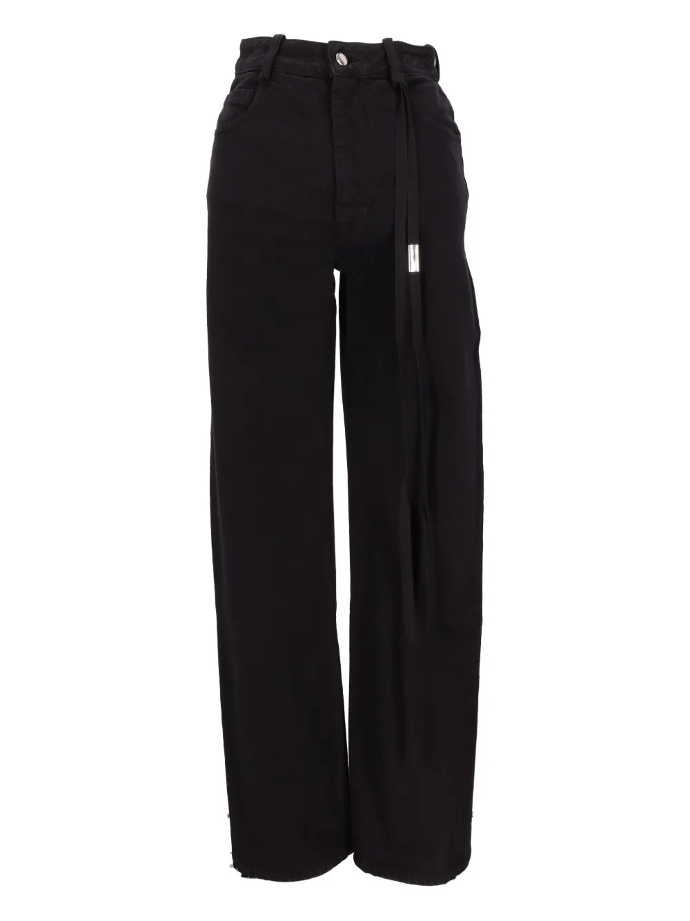 Джинсы с карманами Ann Demeulemeester, черный 
Джинсы с карманами Ann Demeulemeester, черный