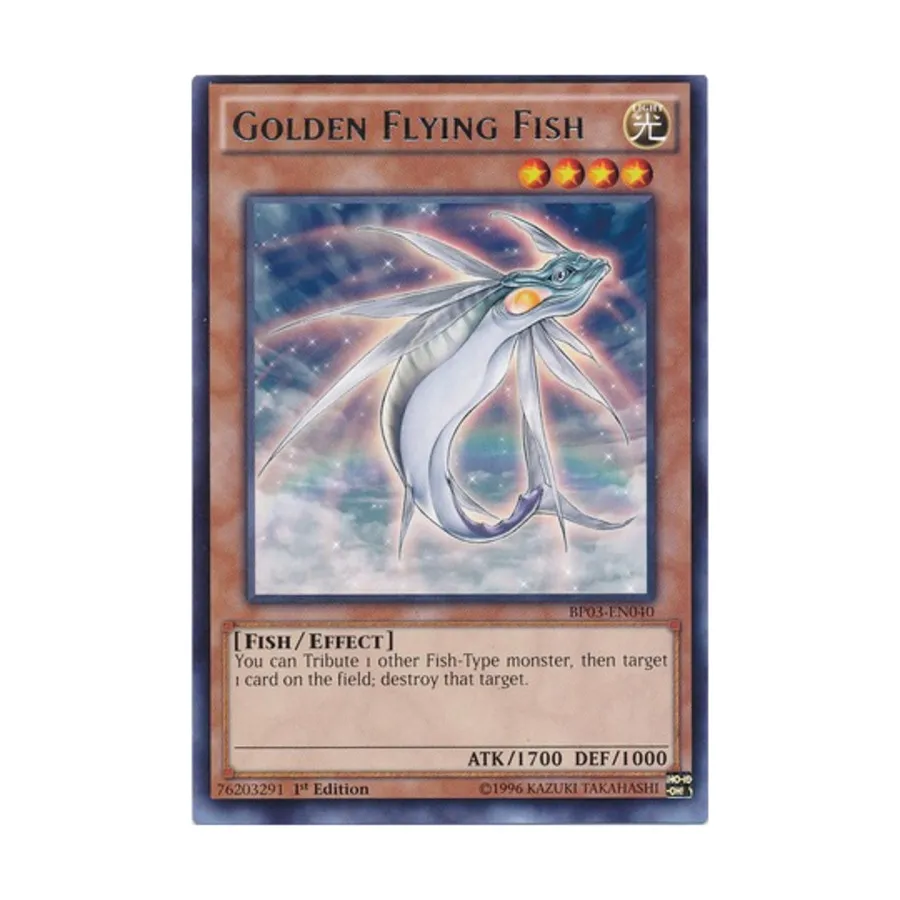 CCG Золотая летучая рыба (редкая), Yu-Gi-Oh - Battle Pack 3 - Monster League - Singles
CCG Золотая летучая рыба (редкая), Yu-Gi-Oh - Battle Pack 3 - Monster League - Singles