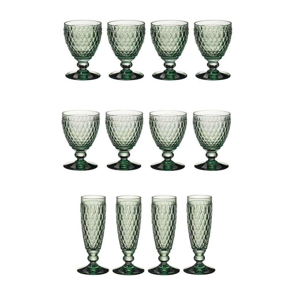Villeroy & Boch Boston Набор бокалов для белого вина и шампанского, 12 зеленых - DS
Villeroy & Boch Boston Набор бокалов для белого вина и шампанского, 12 зеленых - DS