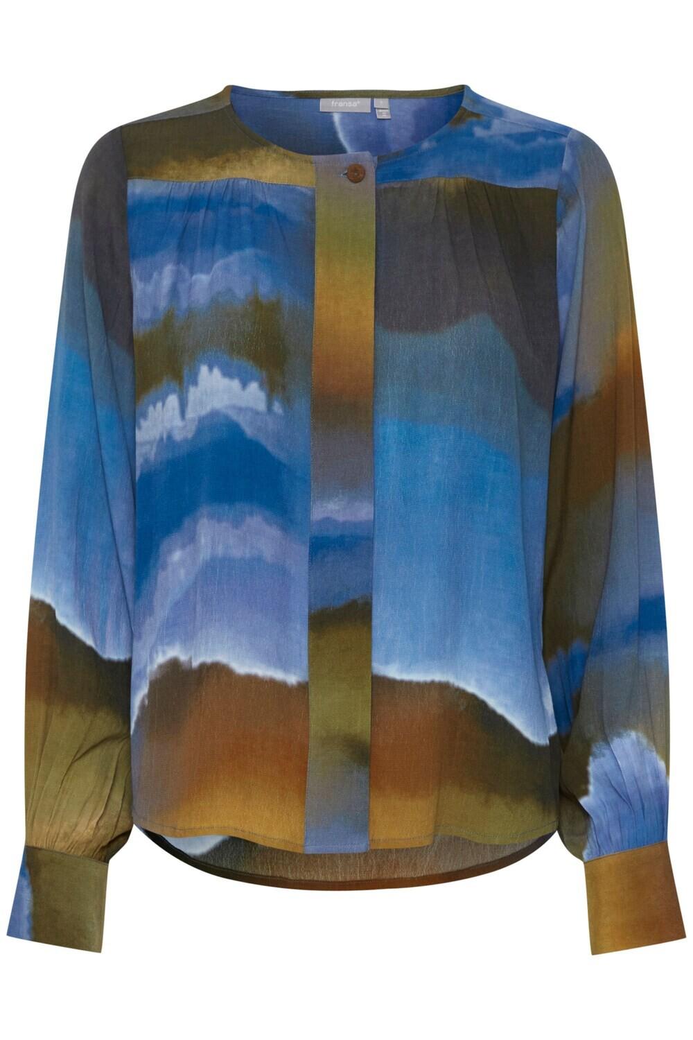 Блузка Fransa Rebekka, голубое небо
Блузка Fransa Rebekka, голубое небо