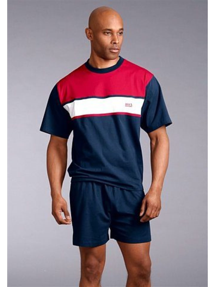 Пижама H.I.S, цвет marine-rot-weiß
Пижама H.I.S, цвет marine-rot-weiß