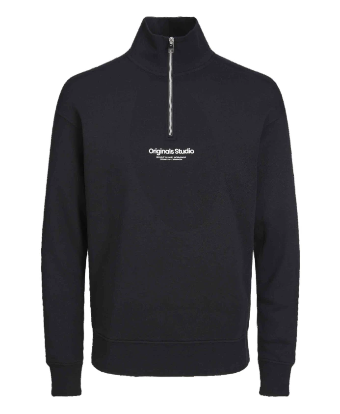 Толстовка с половинной молнией и надписью Jack & Jones, черный
Толстовка с половинной молнией и надписью Jack & Jones, черный