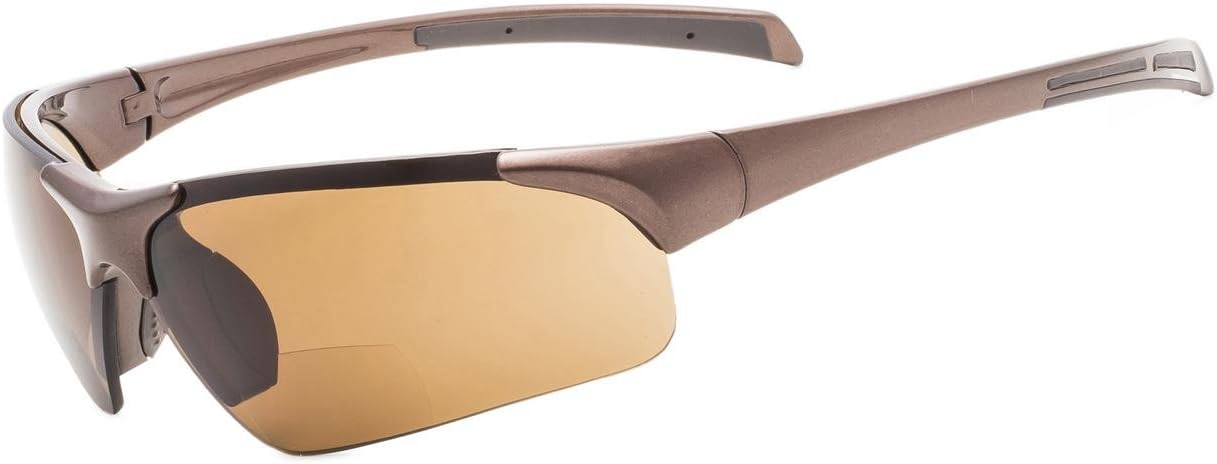 Спортивные полуободковые бифокальные солнцезащитные очки Eyekepper TR90 из небьющегося материала, подходят для бейсбола, бега, рыбалки, вождения, гольфа, софтбола и пешего туризма, Pearly Brown Frame/Brown Lens
Спортивные полуободковые бифокальные солнцезащитные очки Eyekepper TR90 из небьющегося материала, подходят для бейсбола, бега, рыбалки, вождения, гольфа, софтбола и пешего туризма, Pearly Brown Frame/Brown Lens