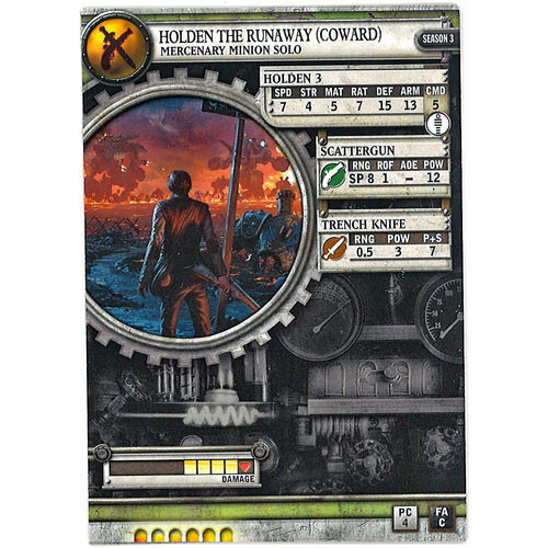 Миниатюра Privateer Press Warmachine/Hordes: Holden The Runaway Card Set (2)
Миниатюра Privateer Press Warmachine/Hordes: Holden The Runaway Card Set (2)
