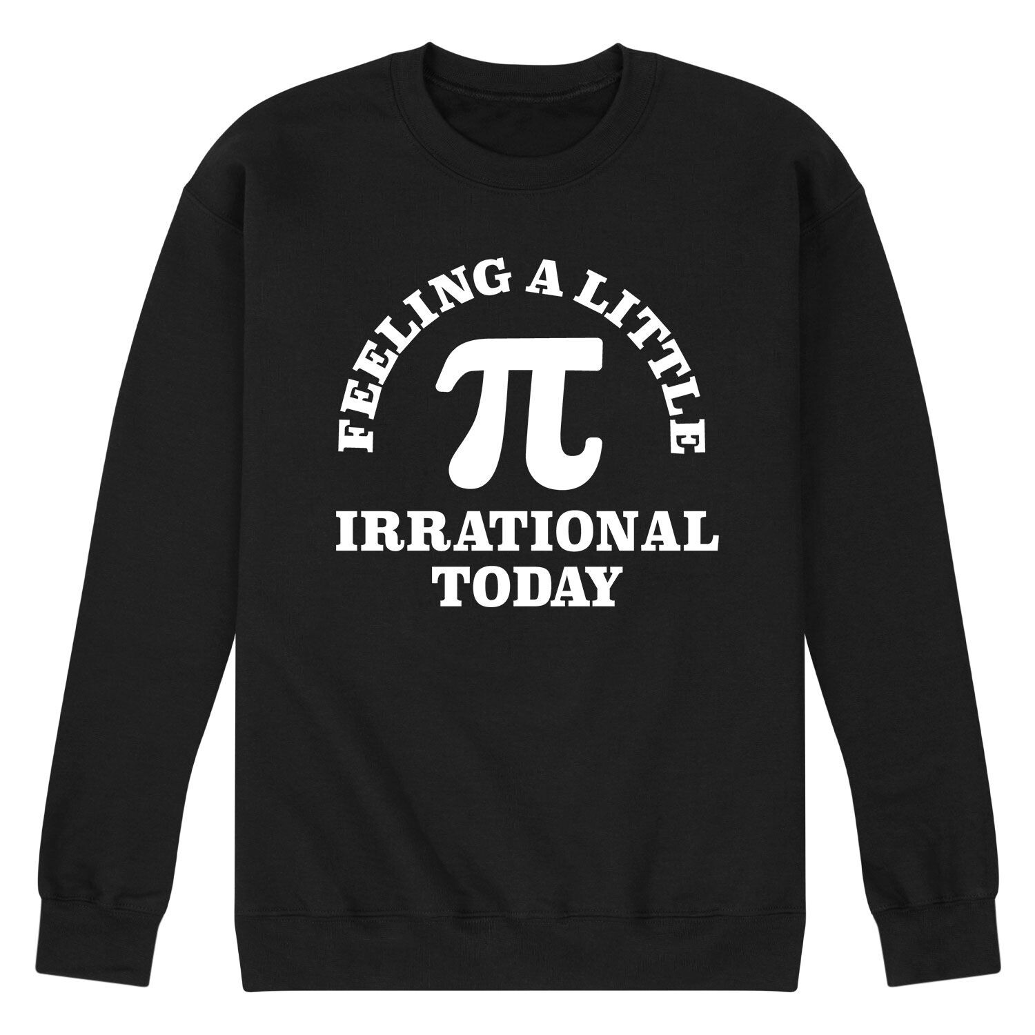 Мужской свитшот Feeling Irrational Today Pi Licensed Character
Мужской свитшот Feeling Irrational Today Pi Licensed Character
