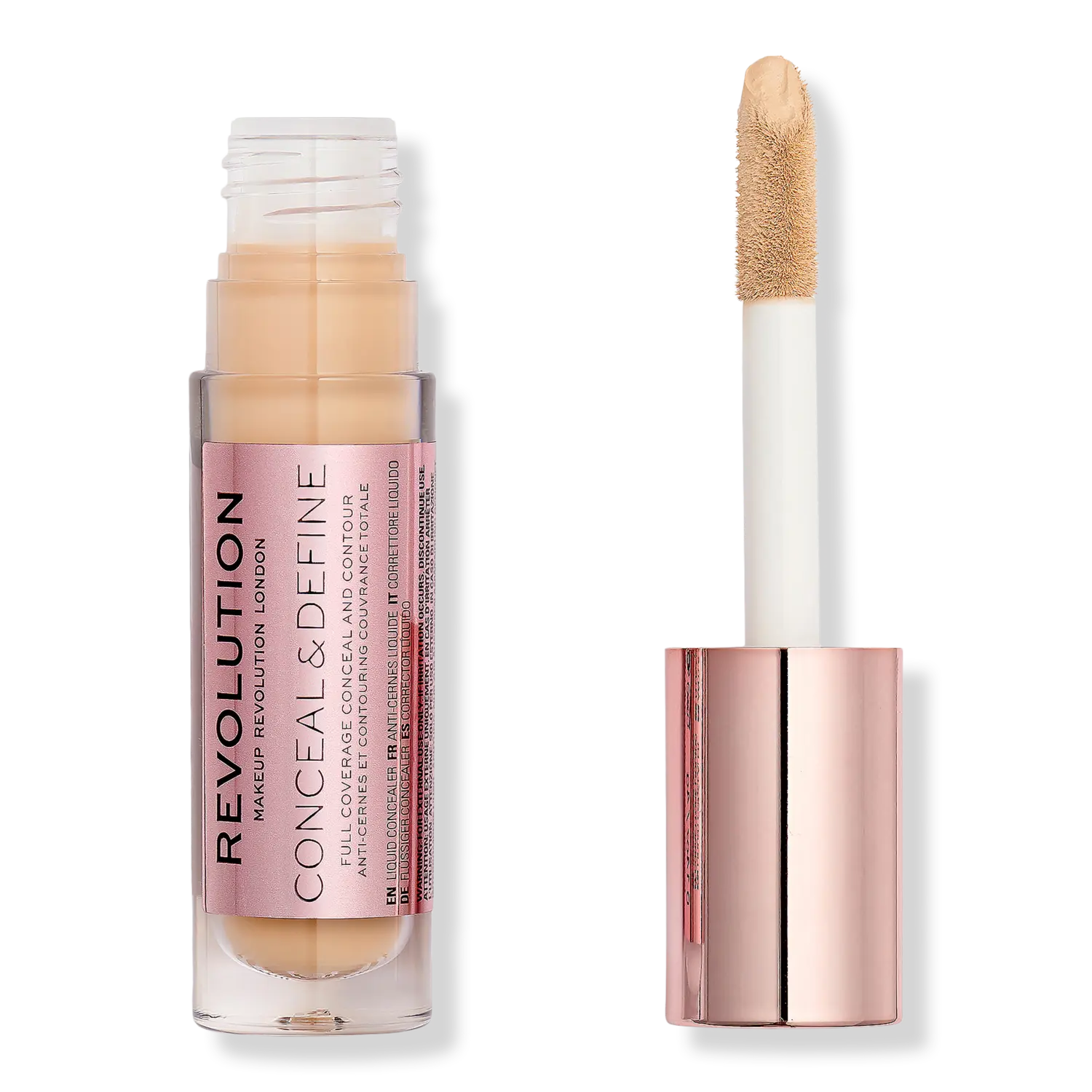 Консилер Conceal & Define с полным покрытием Revolution Beauty, C8.2 (for medium skin tones w/ a yellow undertone)
Консилер Conceal & Define с полным покрытием Revolution Beauty, C8.2 (for medium skin tones w/ a yellow undertone)