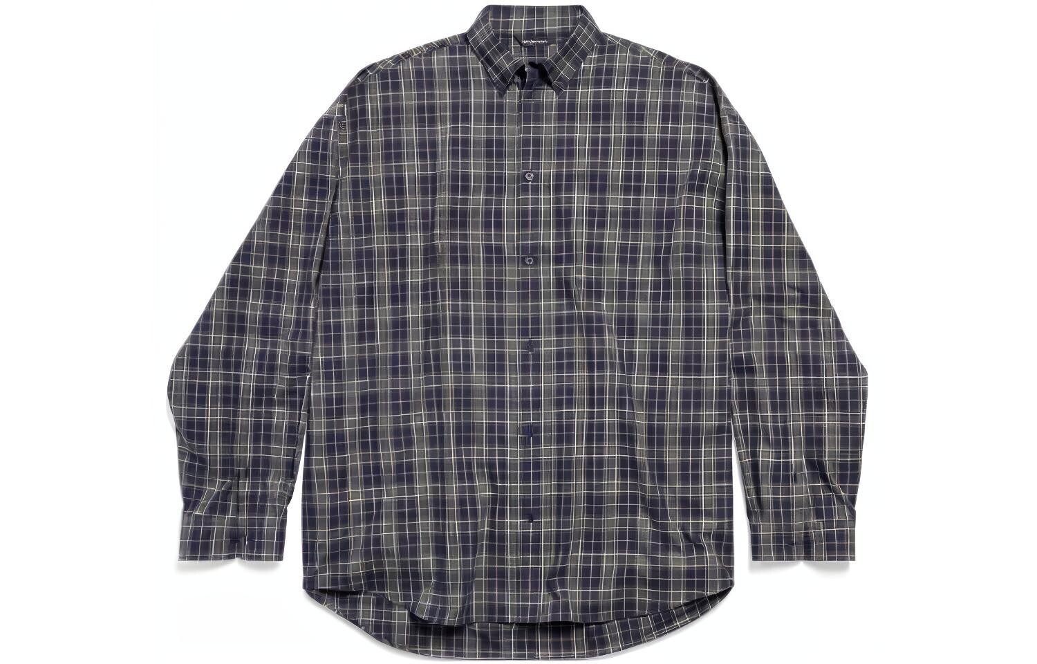 Рубашка мужская серая Balenciaga, серый
Рубашка мужская серая Balenciaga, серый