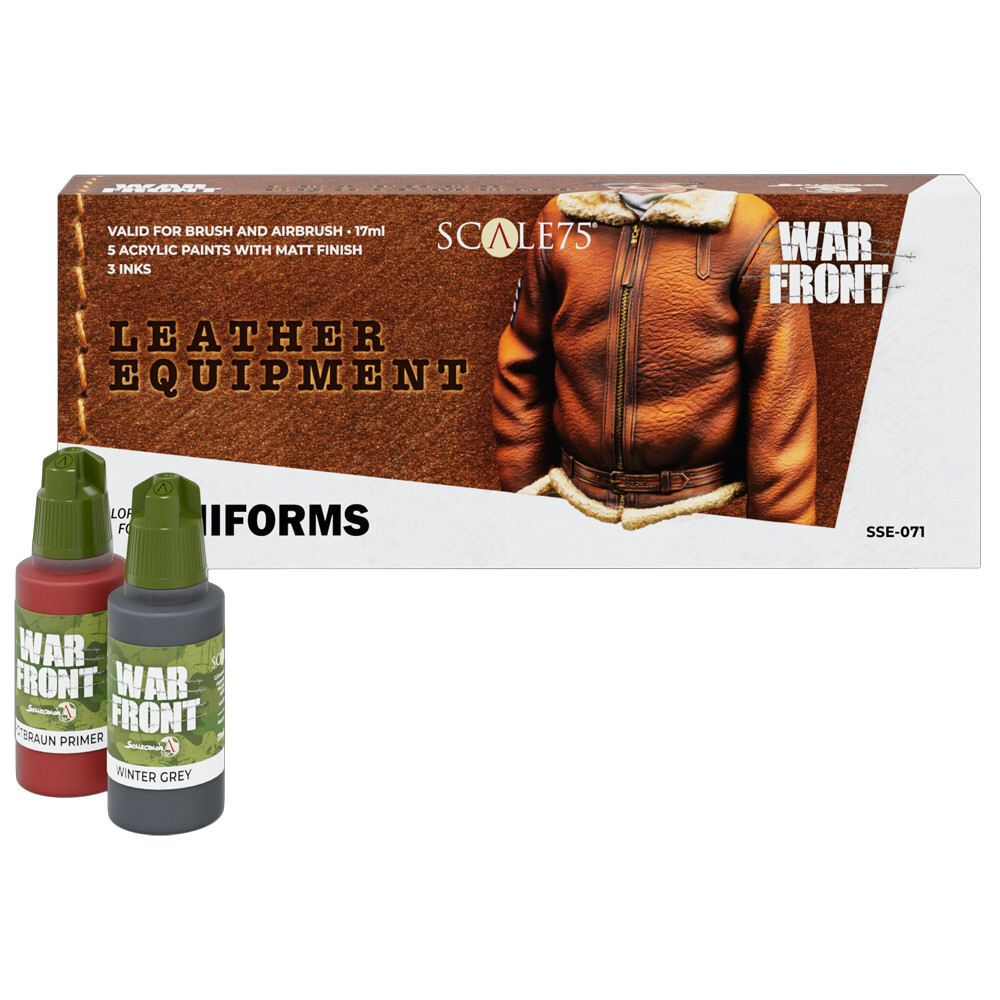 Аксессуары Scale 75 USA War Front Paint Set: Colors for Uniforms - Leather Equipment
Аксессуары Scale 75 USA War Front Paint Set: Colors for Uniforms - Leather Equipment