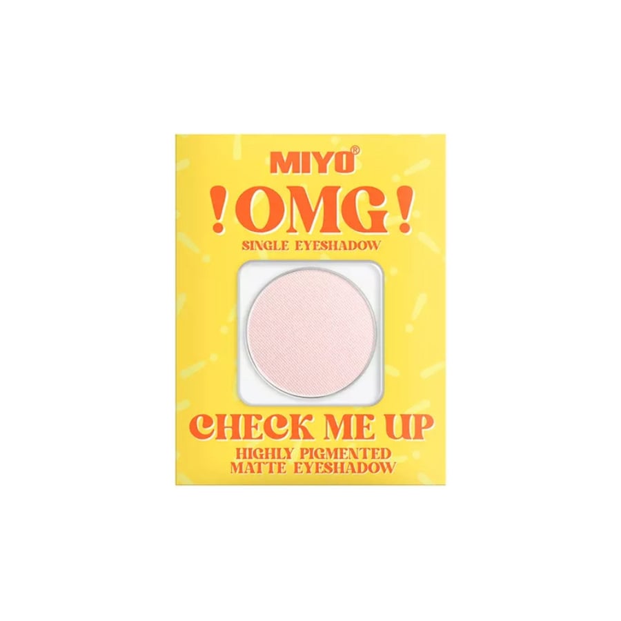 Миё, !ОМГ! Высокопигментированные матовые тени для век Check Me Up, оттенок 05 Gravity, 1,3 г Miyo
Миё, !ОМГ! Высокопигментированные матовые тени для век Check Me Up, оттенок 05 Gravity, 1,3 г Miyo