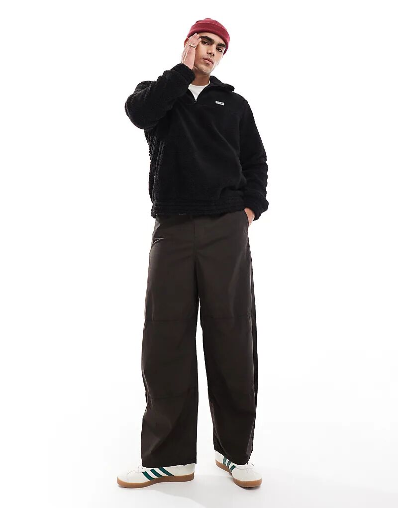 Leigh 1/2 молния из шерпы, флис черного цвета Hunter
Leigh 1/2 молния из шерпы, флис черного цвета Hunter