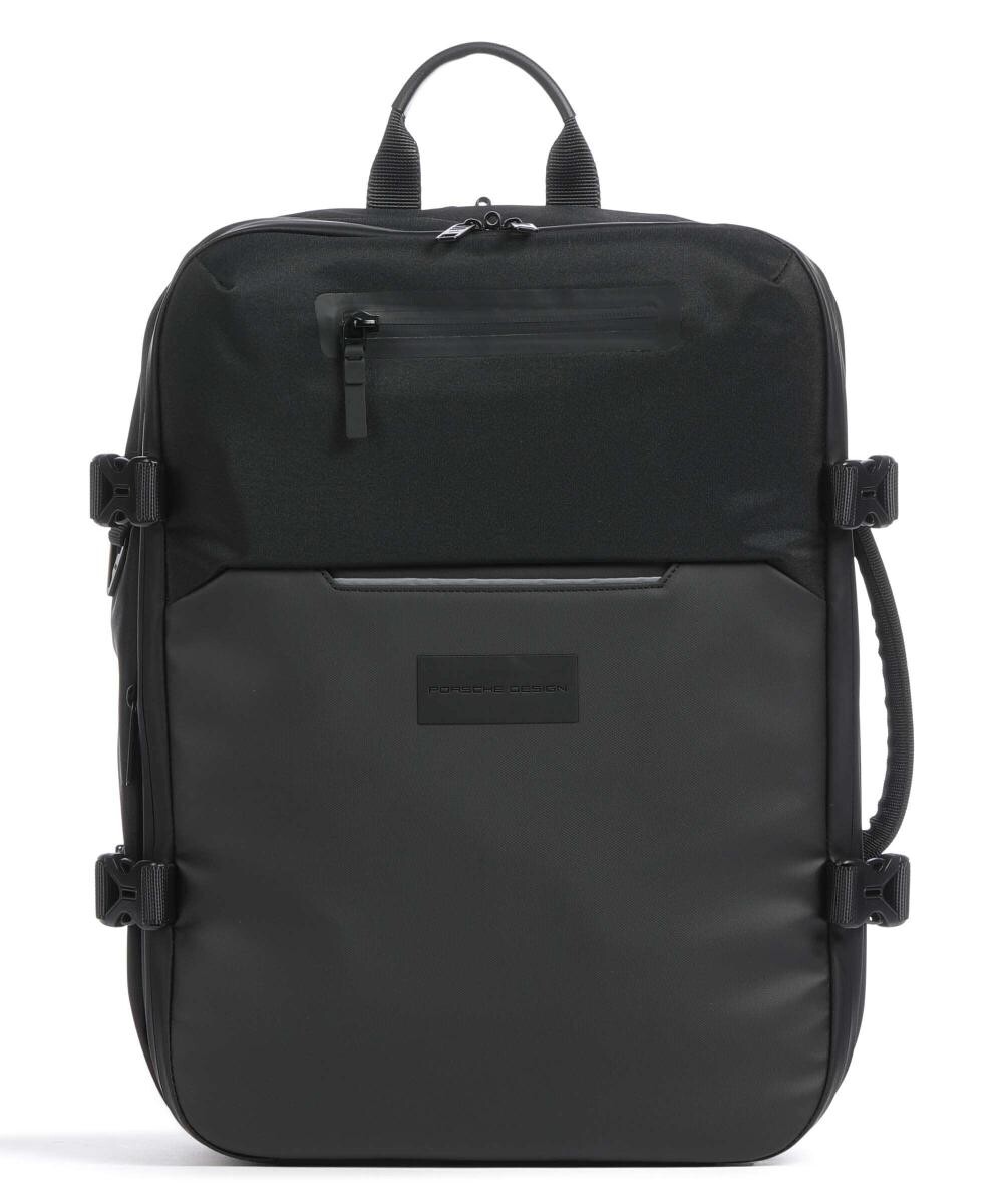 Городской эко-рюкзак для путешествий 15 дюймов из переработанного полиэстера Porsche Design, черный 
Городской эко-рюкзак для путешествий 15 дюймов из переработанного полиэстера Porsche Design, черный