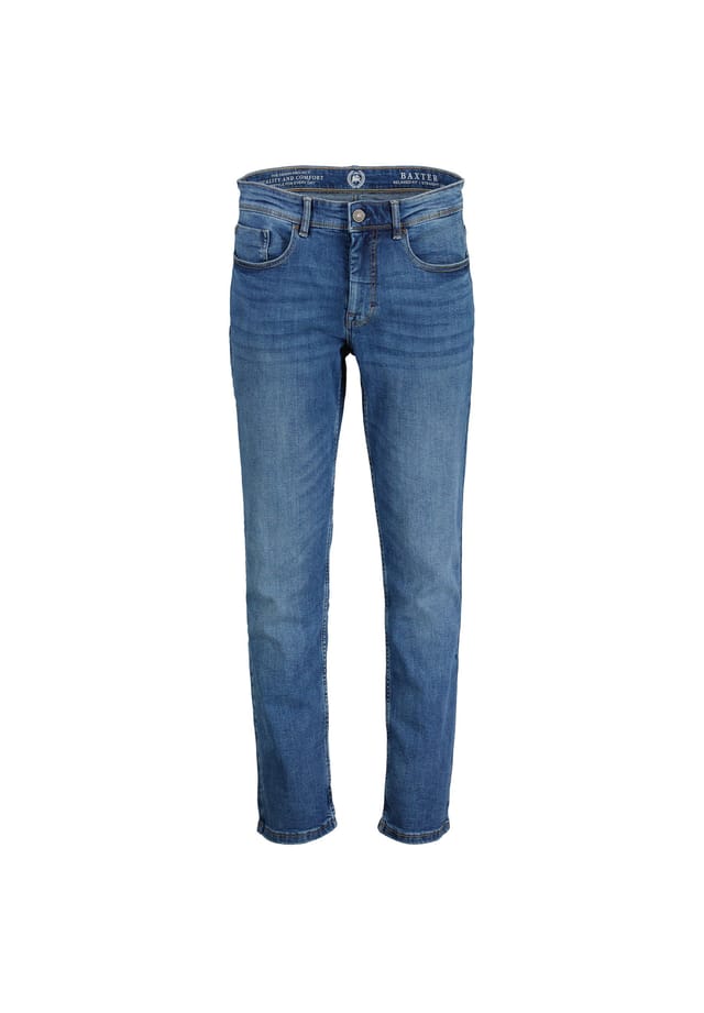 Джинсы Baxter с пятью карманами свободного кроя однотонные Lerros, синий
Джинсы Baxter с пятью карманами свободного кроя однотонные Lerros, синий