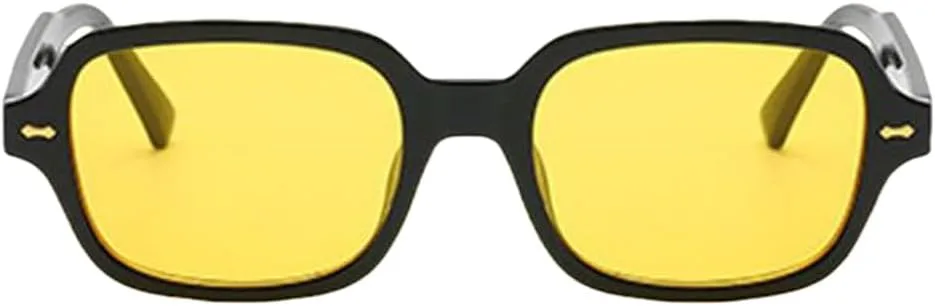 Женские солнцезащитные очки LVTFCO маленького размера, модные винтажные ретро-очки, классические солнцезащитные очки с защитой от УФ-излучения UV400, C07 Black Yellow
Женские солнцезащитные очки LVTFCO маленького размера, модные винтажные ретро-очки, классические солнцезащитные очки с защитой от УФ-излучения UV400, C07 Black Yellow