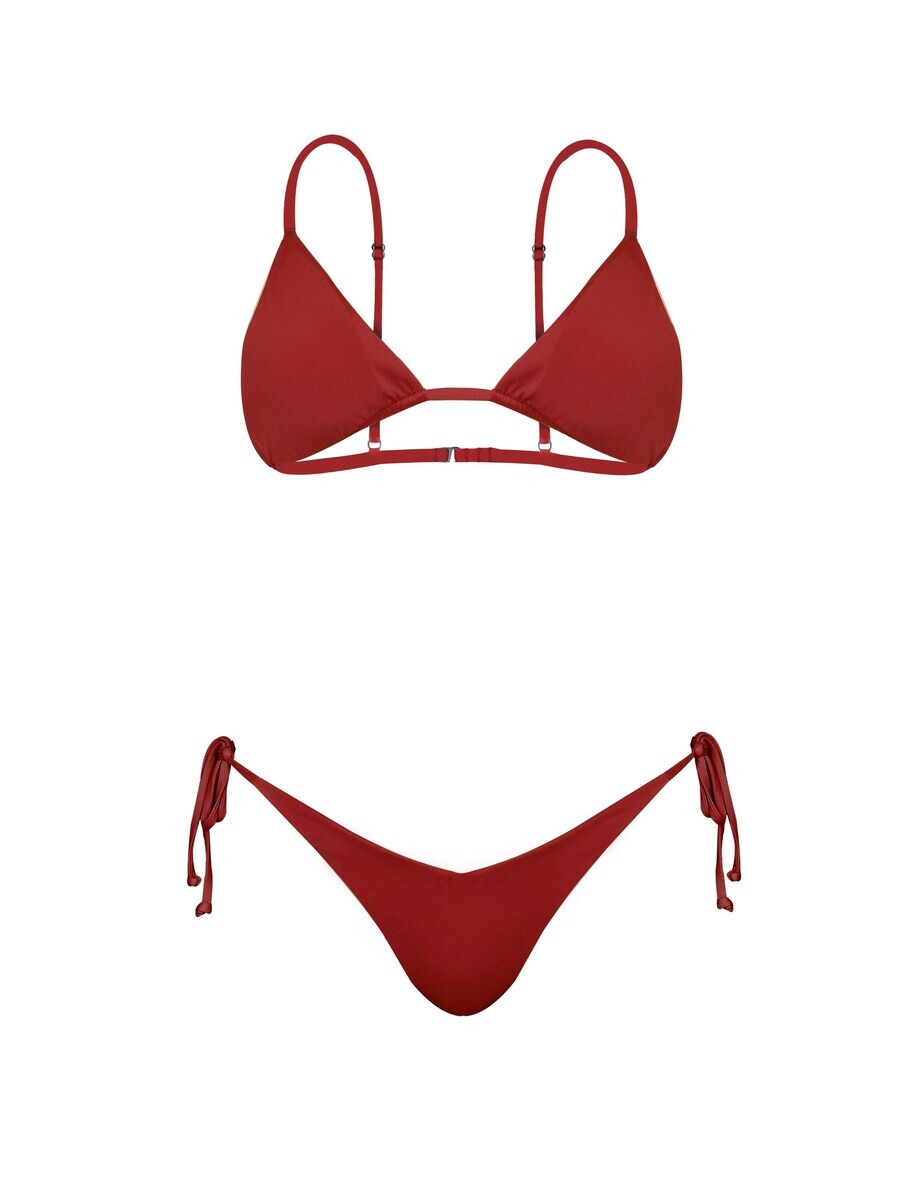 Треугольное бикини Kadoo Triangle Bikini ECONYL Ruby Nectare Set 2-tlg., темно-красный
Треугольное бикини Kadoo Triangle Bikini ECONYL Ruby Nectare Set 2-tlg., темно-красный