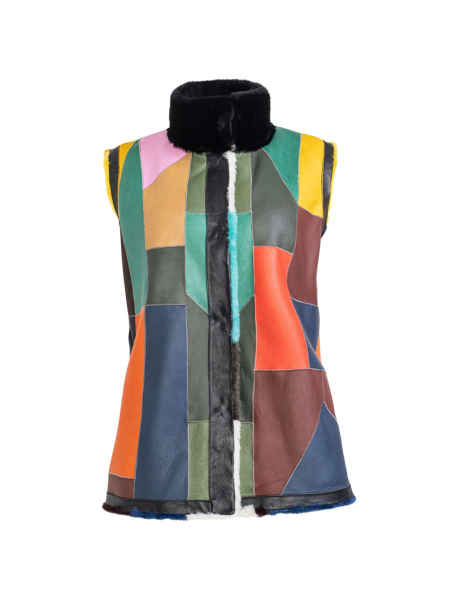 Жилет из искусственной овчины с воротником-стойкой Made For Generations Ultralite на молнии WOLFIE FURS, цвет Multicolor
Жилет из искусственной овчины с воротником-стойкой Made For Generations Ultralite на молнии WOLFIE FURS, цвет Multicolor