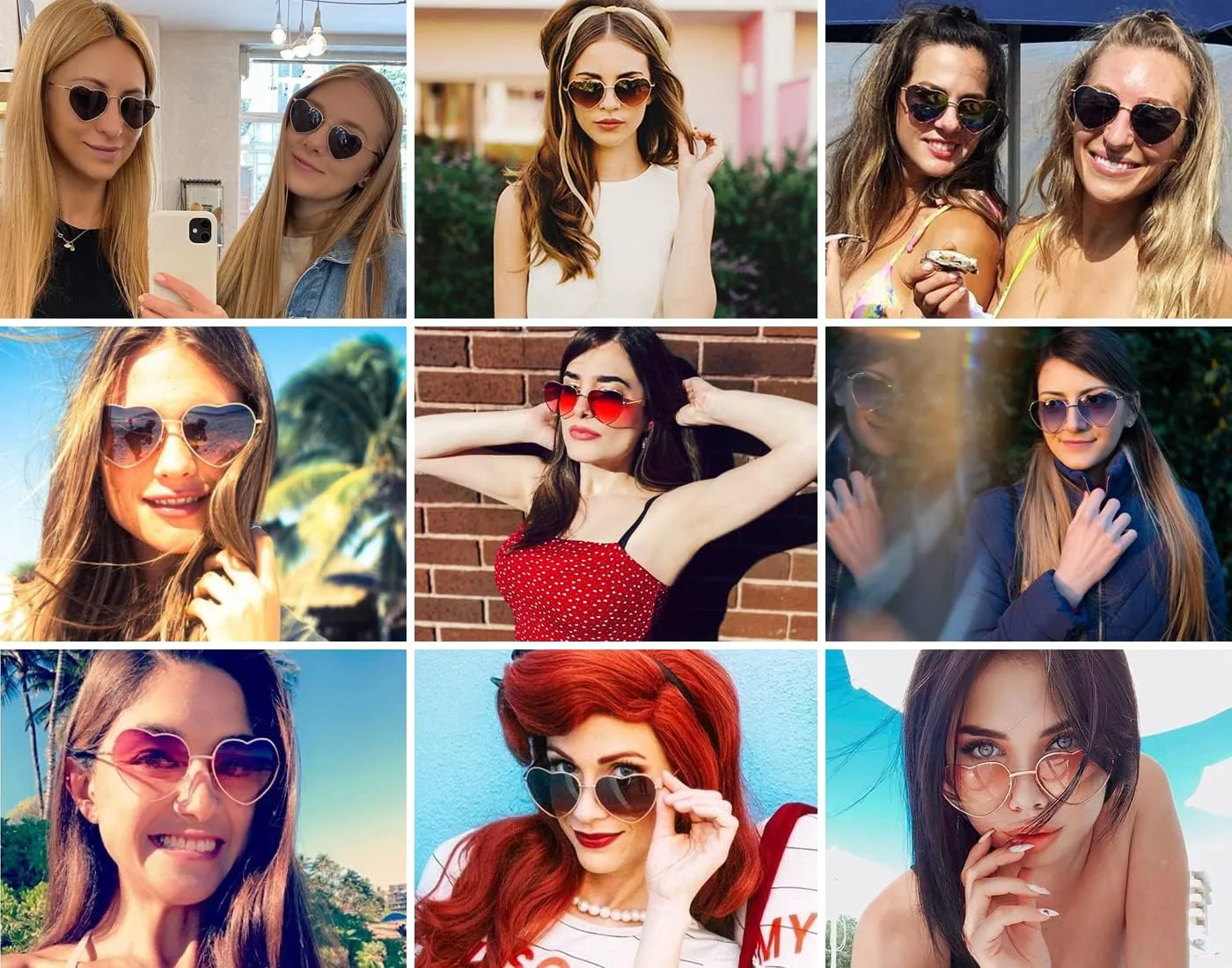 Женские поляризованные солнцезащитные очки JOVAKIT в форме сердца, модный стиль, металлическая оправа, линзы с защитой от УФ-излучения UV400, C1 Gold/Gradient Red
Женские поляризованные солнцезащитные очки JOVAKIT в форме сердца, модный стиль, металлическая оправа, линзы с защитой от УФ-излучения UV400, C1 Gold/Gradient Red