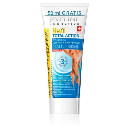 В1, многофункциональный крем для депиляции, 200 мл Eveline Cosmetics, Botanic Therapy Total Action 8
В1, многофункциональный крем для депиляции, 200 мл Eveline Cosmetics, Botanic Therapy Total Action 8