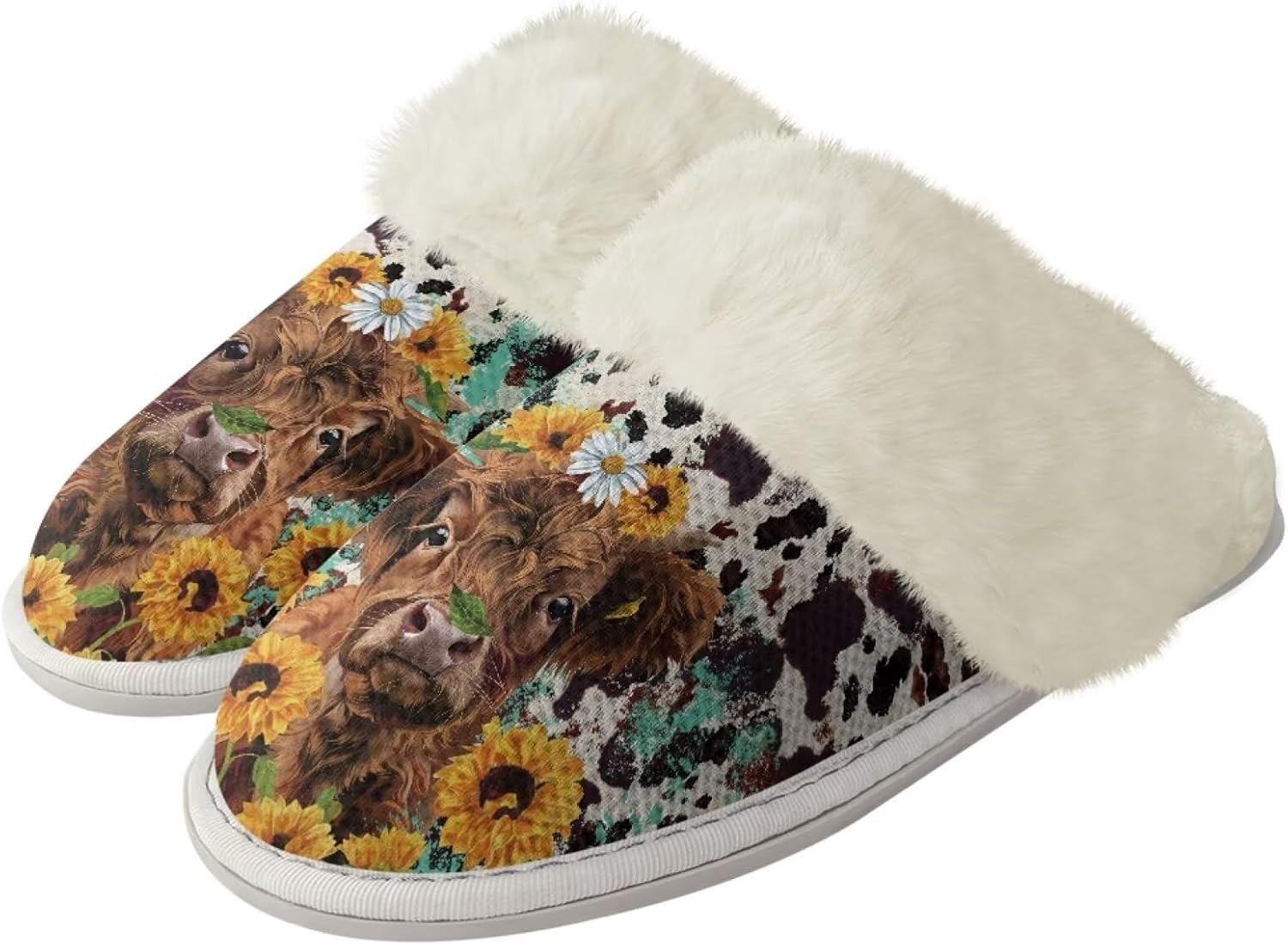 Мужские тапочки Forchrinse Red Ladybug Daisy с эффектом памяти, пушистые домашние тапочки для женщин, тапочки «Божья коровка», легкая домашняя обувь для спальни, Sunflower Cow
Мужские тапочки Forchrinse Red Ladybug Daisy с эффектом памяти, пушистые домашние тапочки для женщин, тапочки «Божья коровка», легкая домашняя обувь для спальни, Sunflower Cow