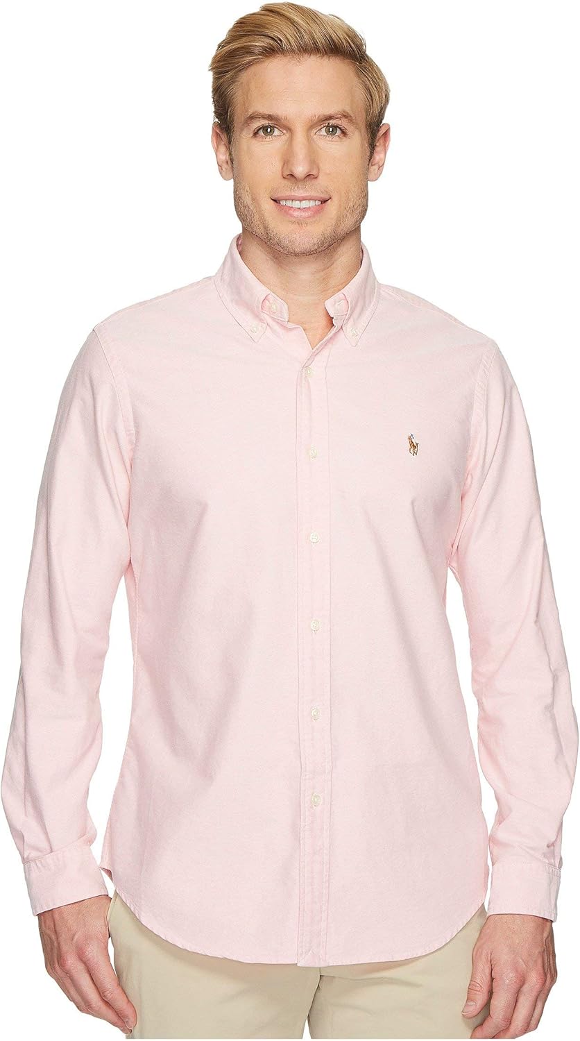 POLO RALPH LAUREN Мужская Оксфордская Рубашка с Длинным Рукавом, Pink
POLO RALPH LAUREN Мужская Оксфордская Рубашка с Длинным Рукавом, Pink