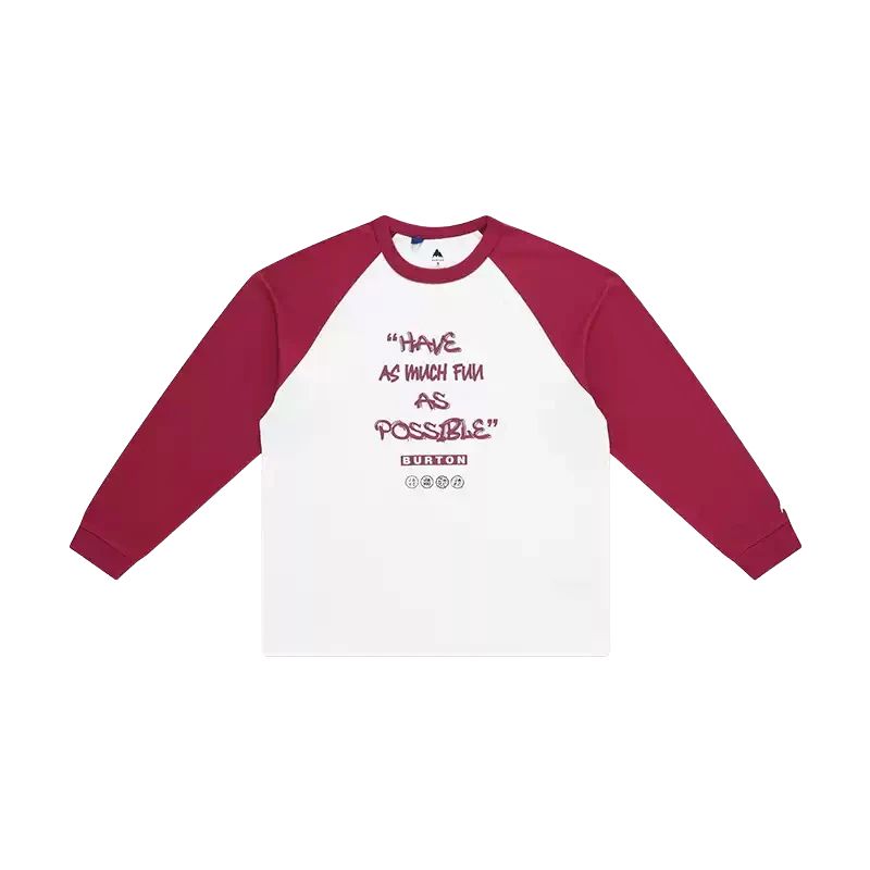 SS25 ADFJ SLOGAN Свитшот Unisex BURTON, красный
SS25 ADFJ SLOGAN Свитшот Unisex BURTON, красный