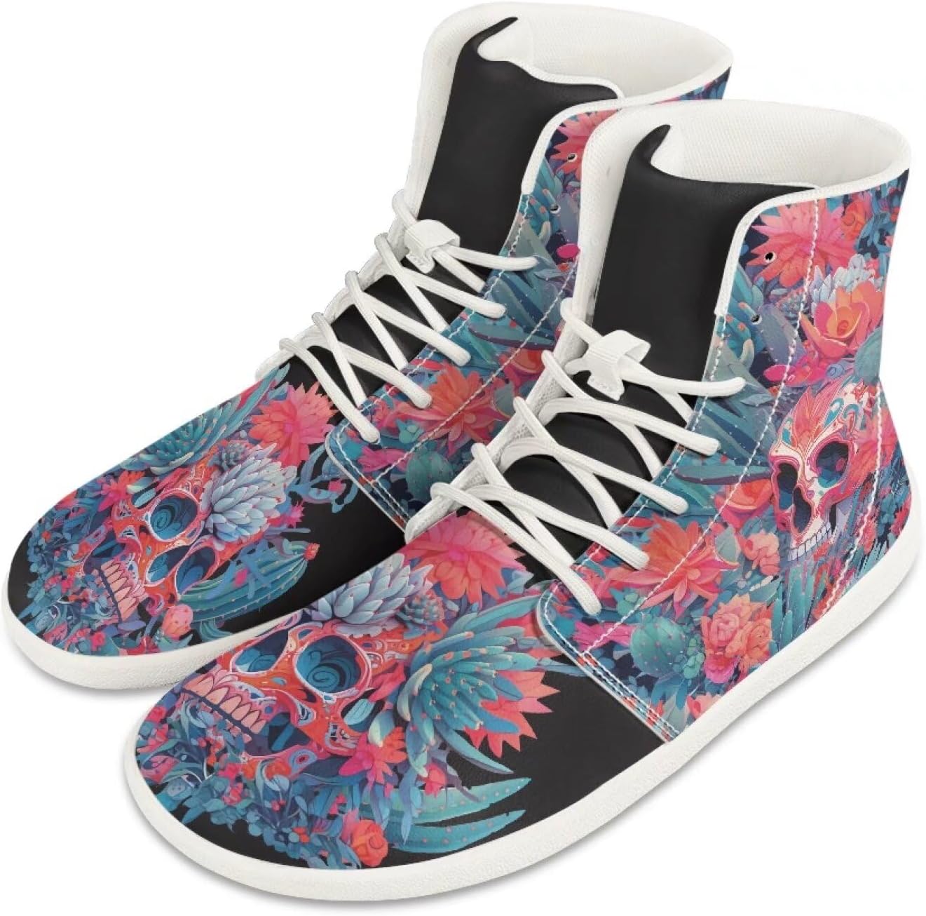 Мужские босоножки из искусственной кожи PU Высокие ботинки с широкой носовой частью Модные кроссовки Удобные повседневные туристические туфли С шнуровкой Для улицы Размер США 5-14 Quxjehoe, Flower Skull
Мужские босоножки из искусственной кожи PU Высокие ботинки с широкой носовой частью Модные кроссовки Удобные повседневные туристические туфли С шнуровкой Для улицы Размер США 5-14 Quxjehoe, Flower Skull