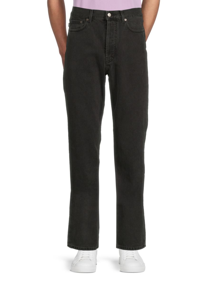 Джинсы прямого кроя Regular Fit Ambush, черный 
Джинсы прямого кроя Regular Fit Ambush, черный