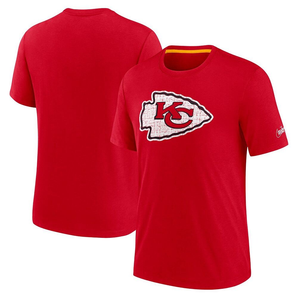 Мужская красная футболка с логотипом Nike Kansas City Chiefs Playback Tri-Blend, цвет Chf Red
Мужская красная футболка с логотипом Nike Kansas City Chiefs Playback Tri-Blend, цвет Chf Red