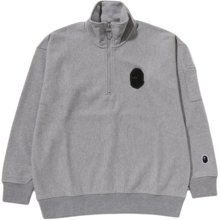 Бейп полузип худи свитшот A BATHING APE, серый
Бейп полузип худи свитшот A BATHING APE, серый
