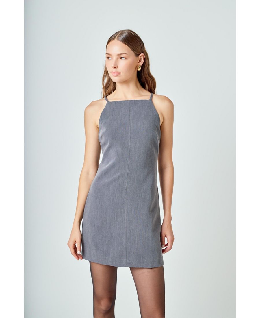 Женское облегающее мини-платье с высоким воротником endless rose, Grey
Женское облегающее мини-платье с высоким воротником endless rose, Grey