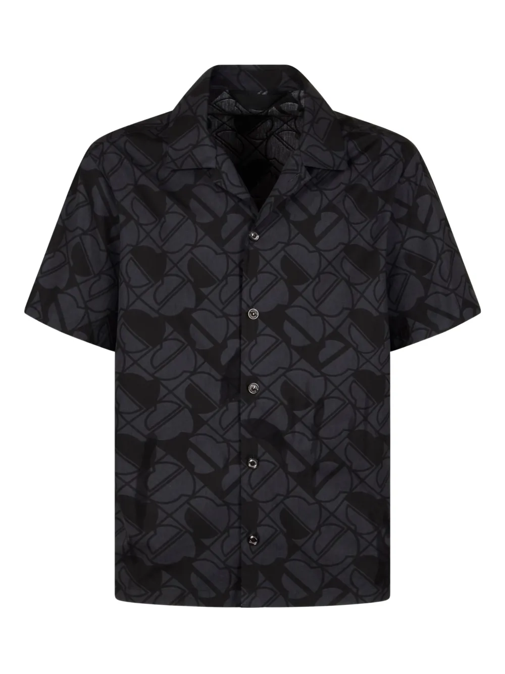 Рубашка с короткими рукавами и геометричным узором MONCLER, серый
Рубашка с короткими рукавами и геометричным узором MONCLER, серый