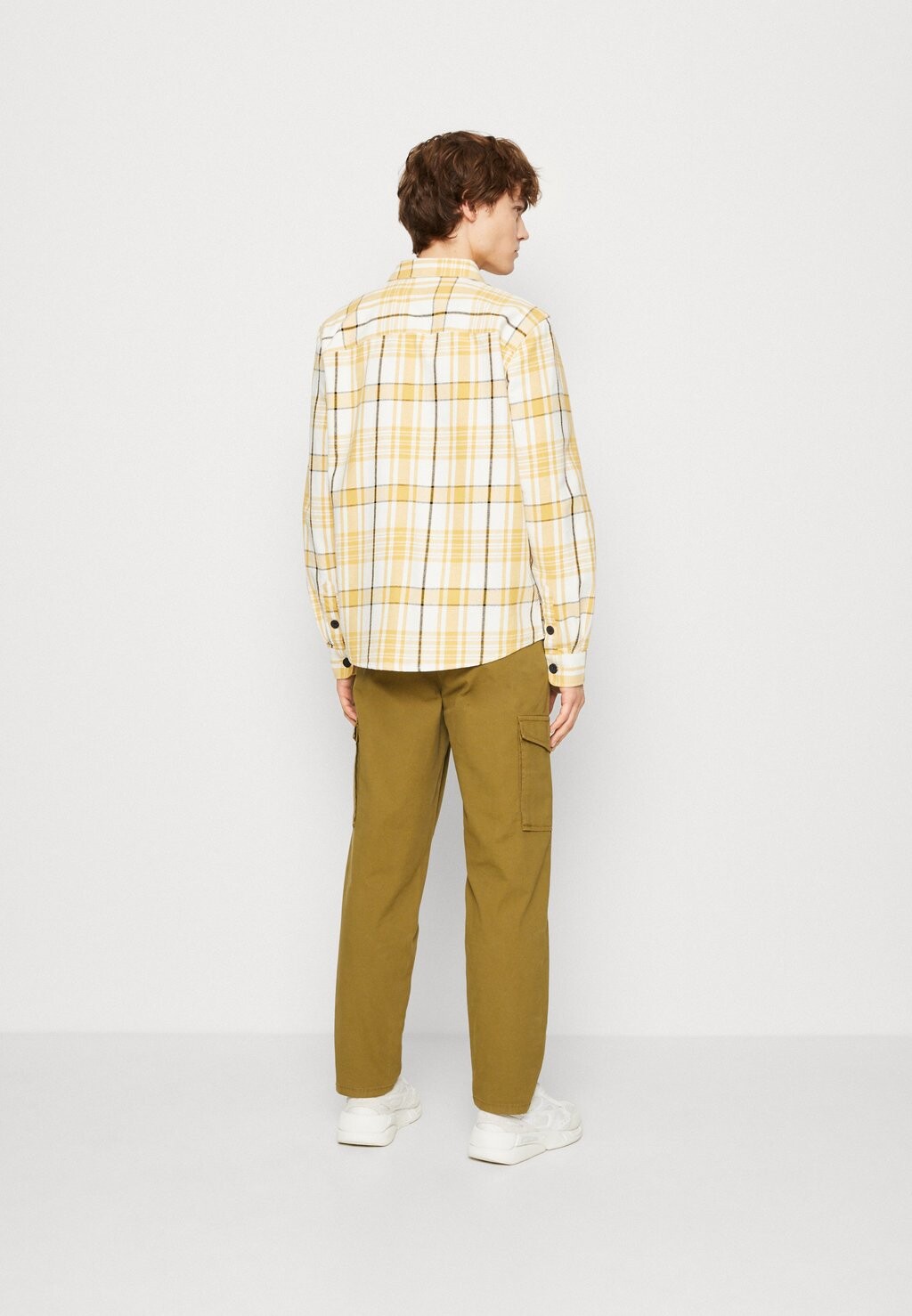 Рубашка Onsmilo Ovr Ctn Check Ls Noos Only, желтый 
Рубашка Onsmilo Ovr Ctn Check Ls Noos Only, желтый