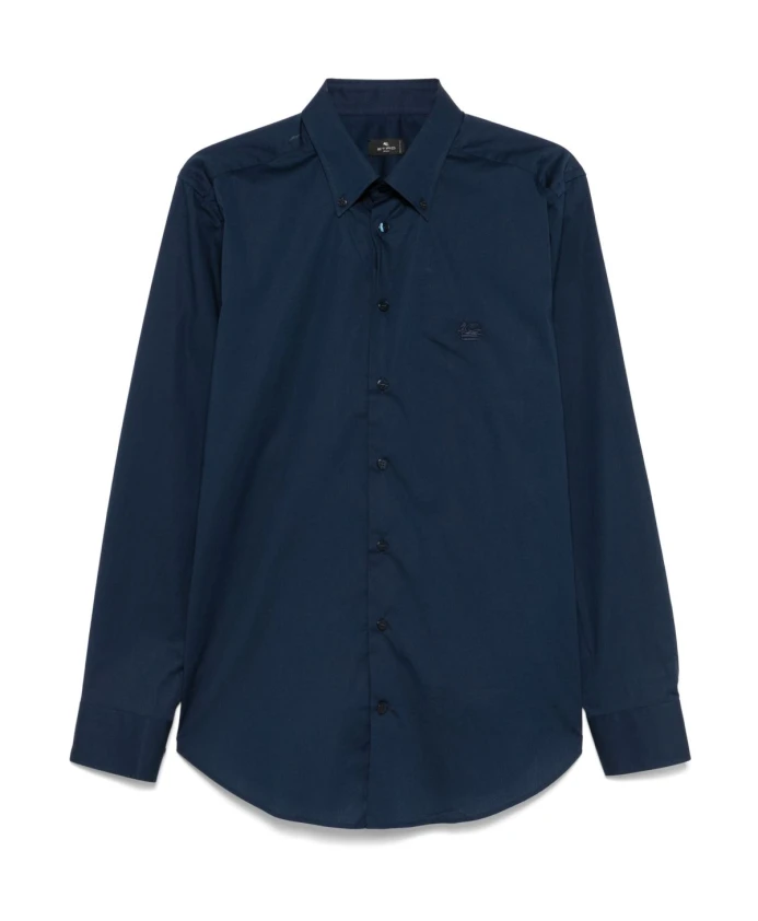 Рубашка с длинными рукавами и пуговицами Etro, синий
Рубашка с длинными рукавами и пуговицами Etro, синий