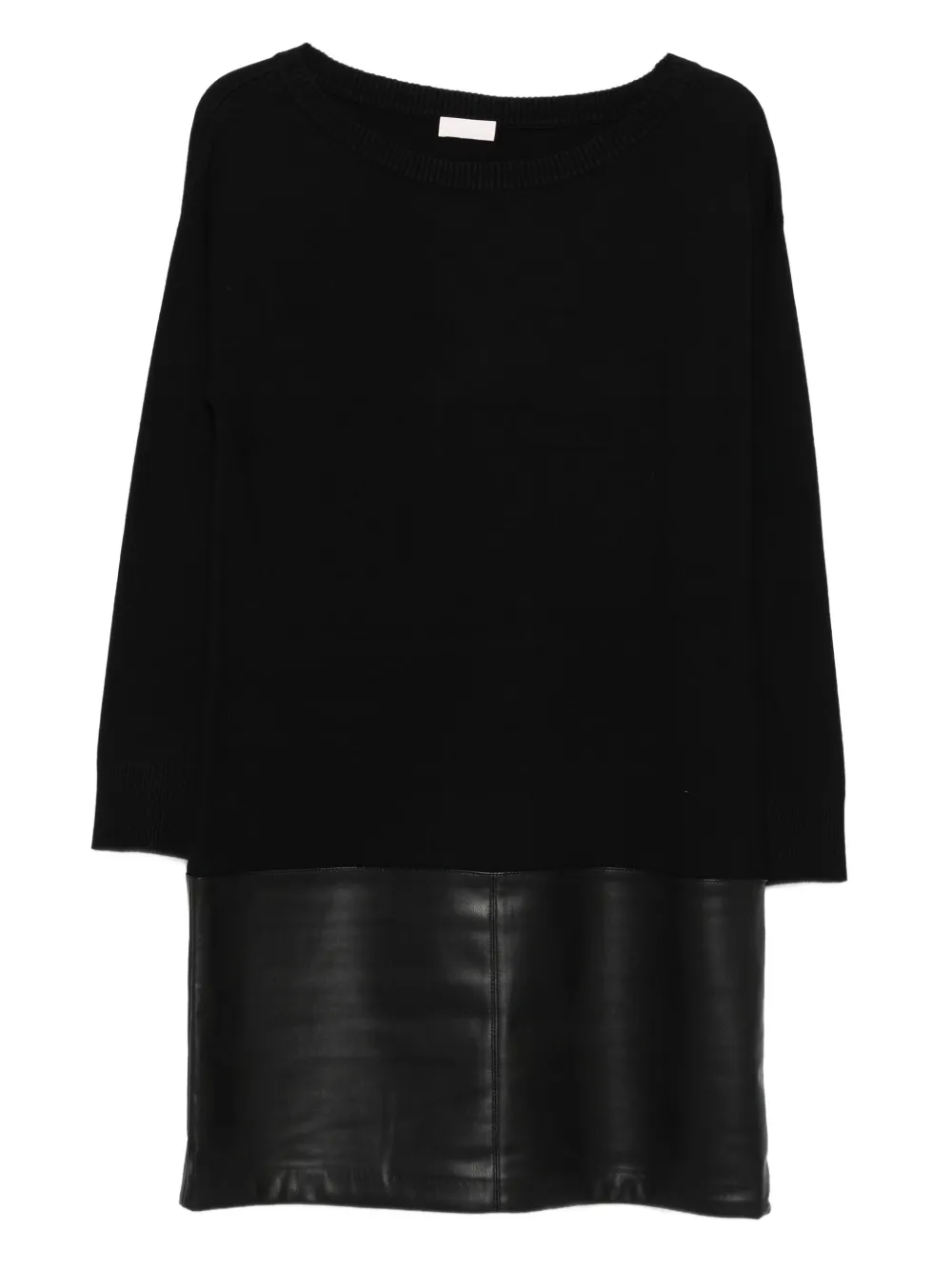 Мини-платье из трикотажного полотна с панелями LIU JO, черный
Мини-платье из трикотажного полотна с панелями LIU JO, черный