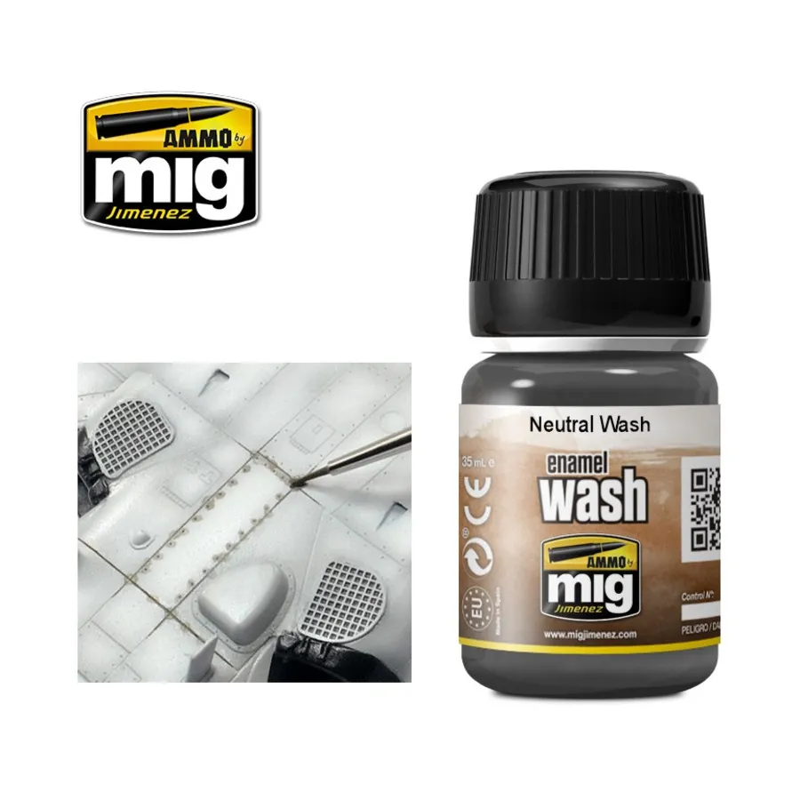 Нейтральная стирка, Enamel Singles - Washes
Нейтральная стирка, Enamel Singles - Washes